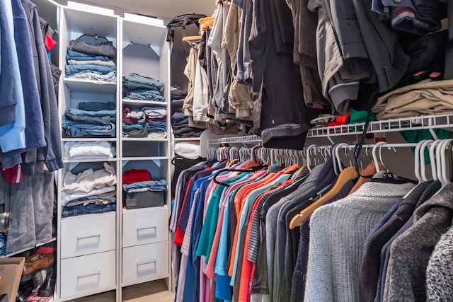 view of spacious closet