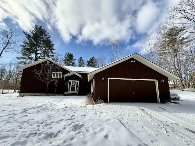 view of ranch-style house