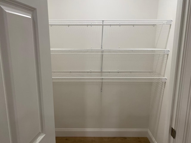 view of closet