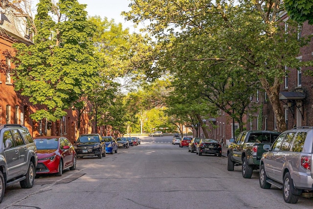 view of street