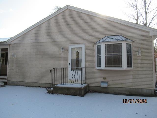 view of rear view of house