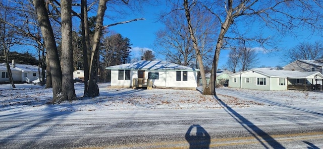 view of ranch-style home