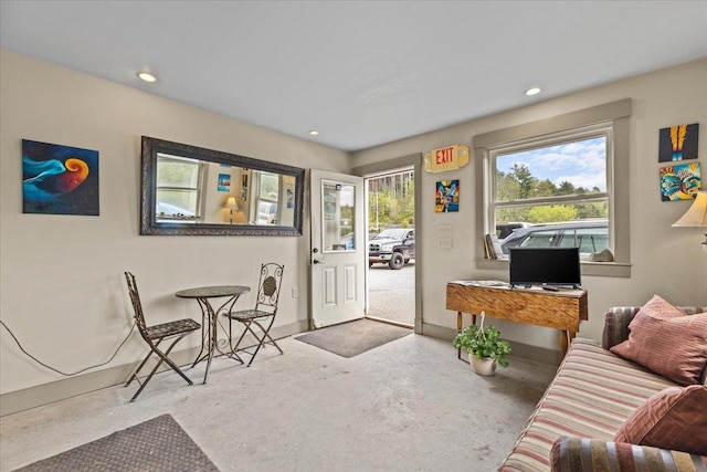 view of living room