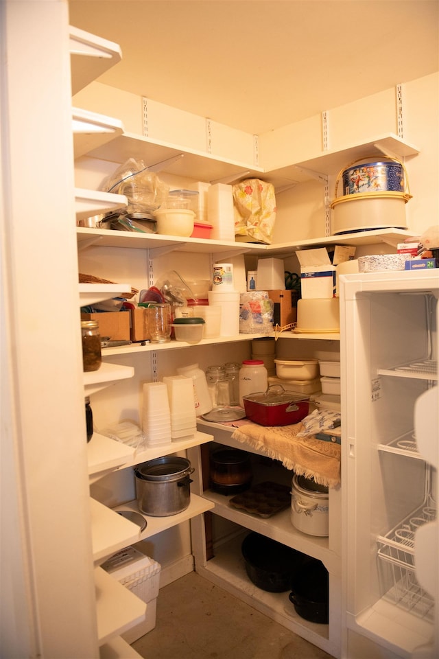 view of pantry