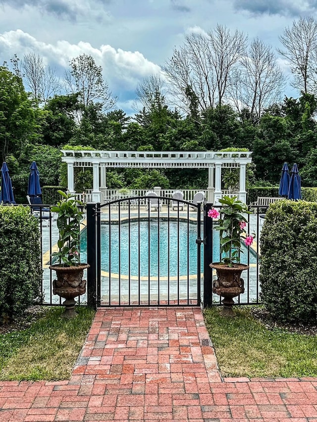 view of swimming pool