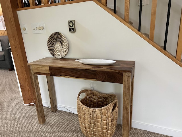 room details featuring carpet floors