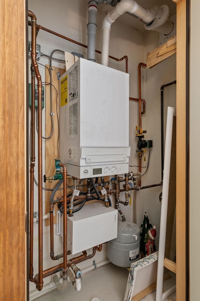 utilities with water heater