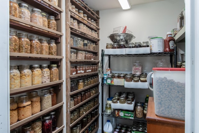 view of pantry