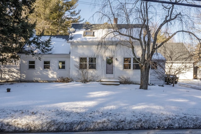 view of front of house