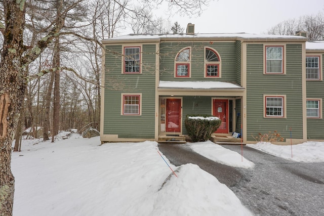 view of front of house