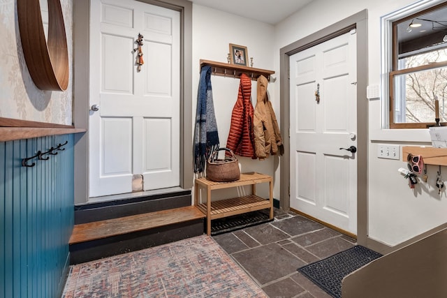 view of mudroom