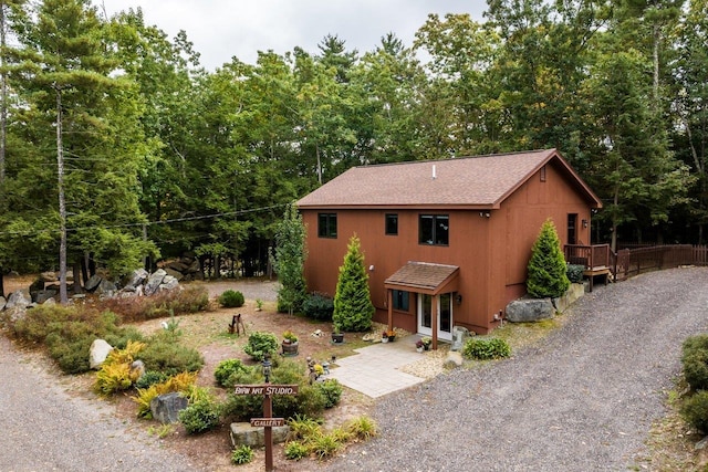 exterior space with a patio area