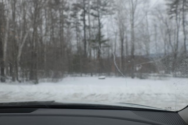 view of snowy yard