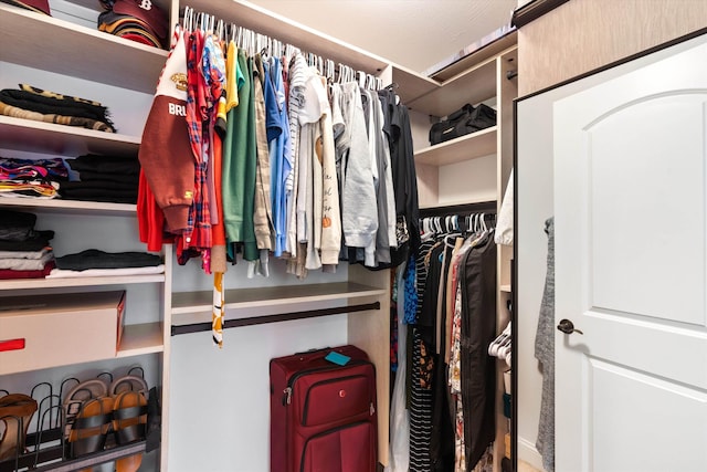 view of spacious closet