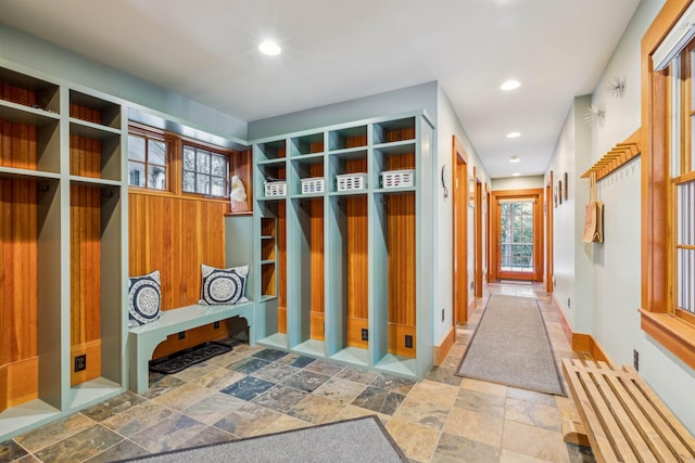 view of mudroom