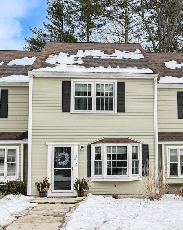 view of townhome / multi-family property