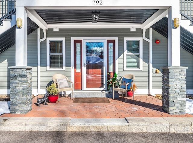 view of property entrance