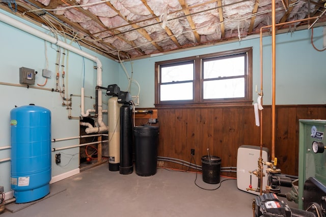 view of utility room