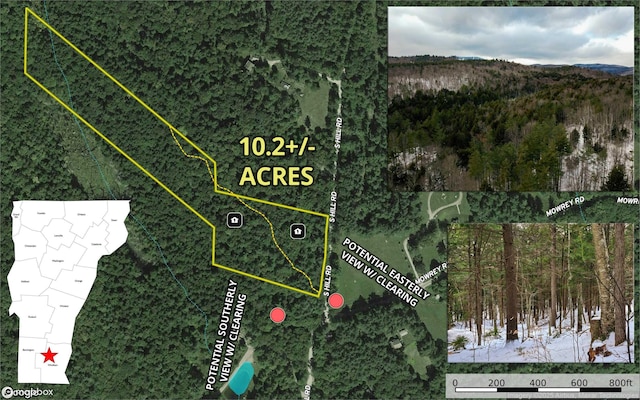 1105 S Hill Rd, Jamaica VT, 05343 land for sale