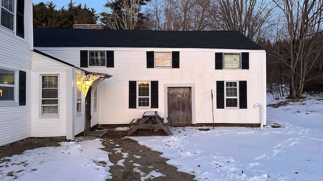 view of colonial-style house