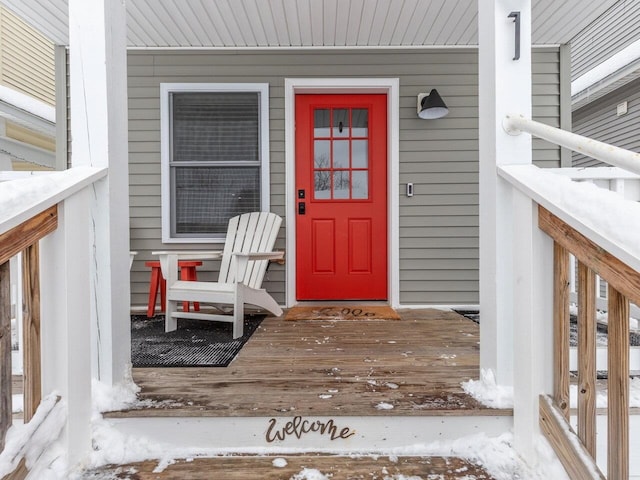 view of property entrance