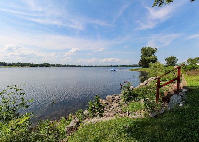 property view of water