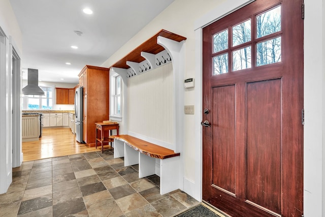 view of mudroom