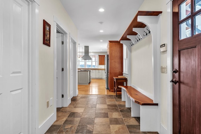 view of mudroom