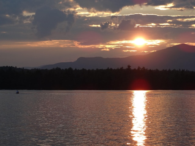 water view featuring a mountain view