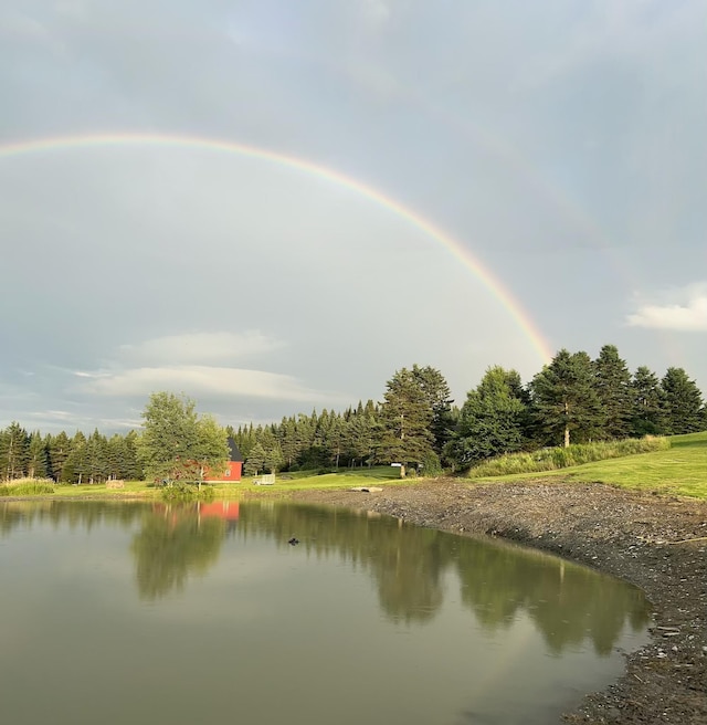 property view of water