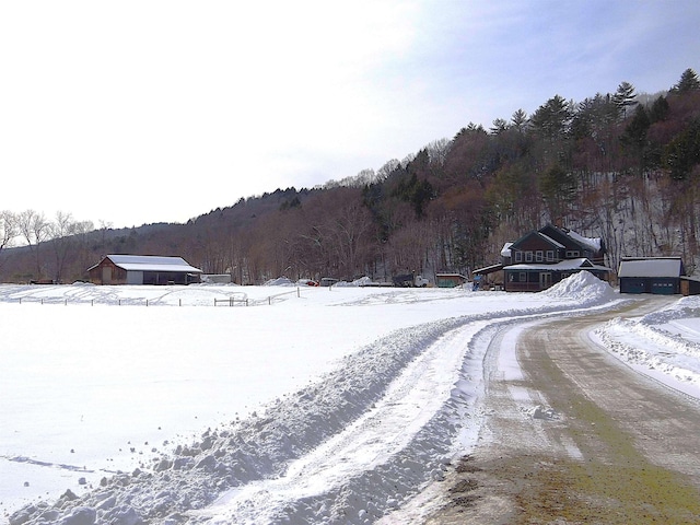 view of road