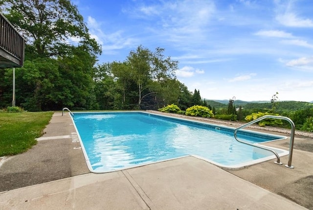 view of swimming pool