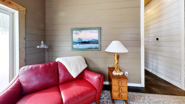 view of sitting room