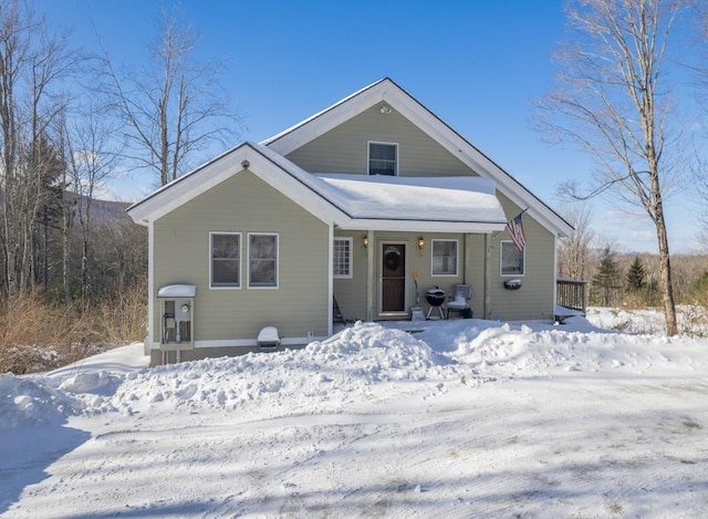 2400 Upper Cold River Rd, Shrewsbury, VT 05738 - view of front of home