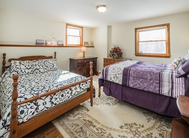 2400 Upper Cold River Rd, Shrewsbury, VT 05738 - bedroom with hardwood / wood-style flooring