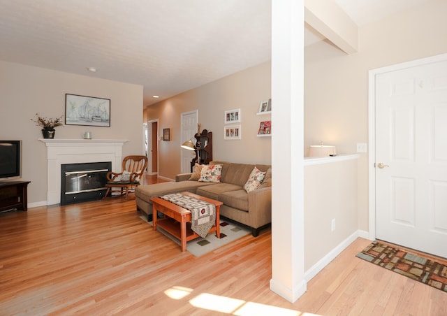 view of living room