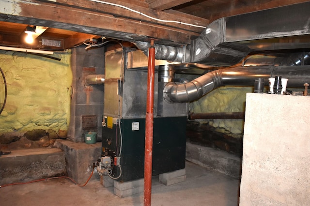 view of utility room