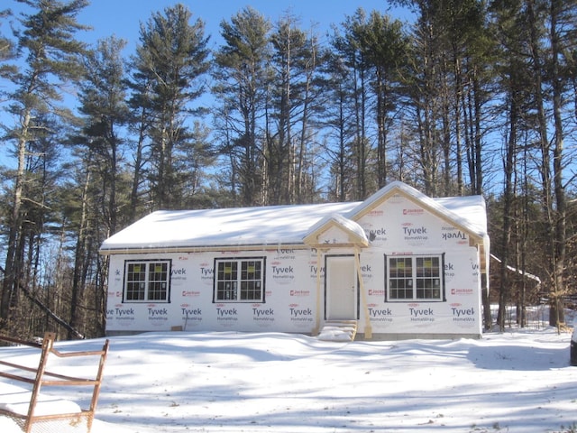 view of property in mid-construction