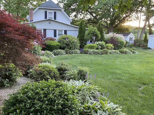 view of yard