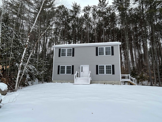 view of front facade