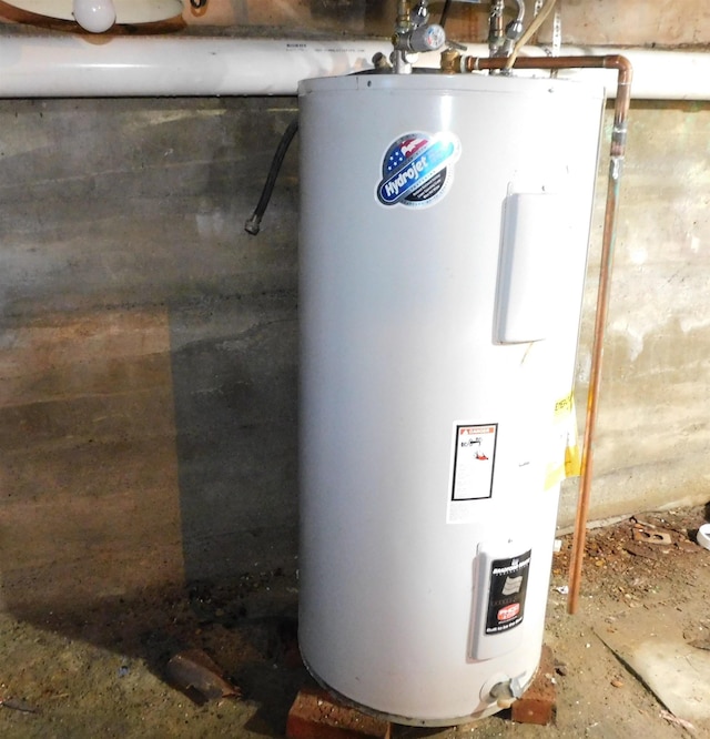 utilities featuring water heater