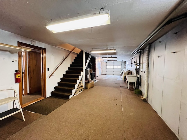 interior space with stairway