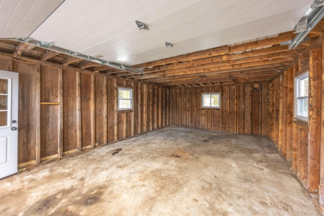 miscellaneous room with plenty of natural light