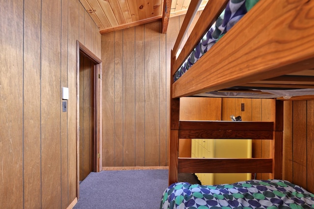165 Upper Round Top Ext, Plymouth, VT 05056 - interior space featuring wooden walls