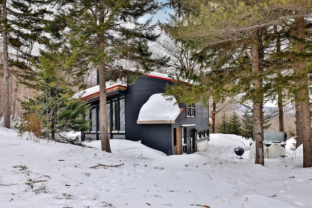 165 Upper Round Top Ext, Plymouth, VT 05056 - view of snow covered property