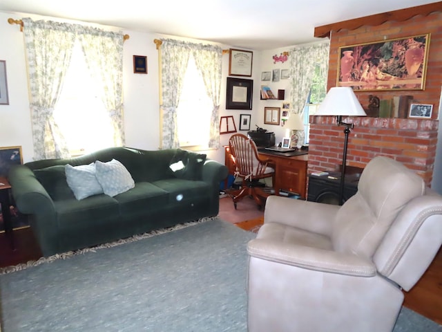 view of living room