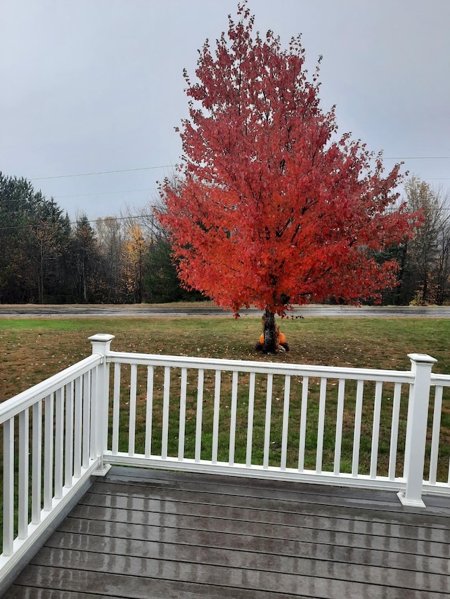 view of deck