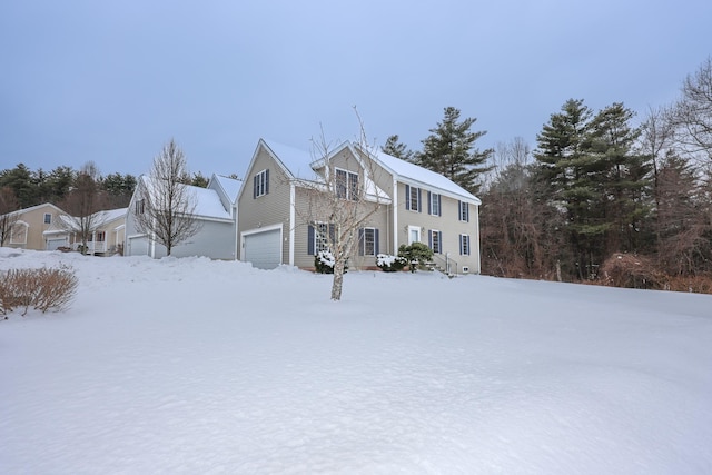 view of colonial inspired home