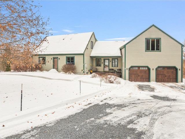 view of front of home featuring an attached garage