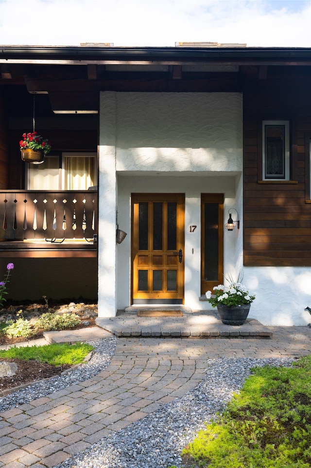 view of entrance to property